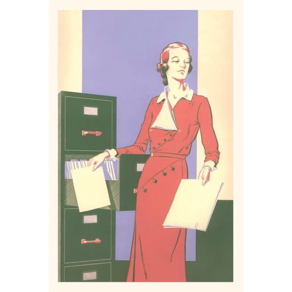 Pocket Sized - Found Image Press Journals: Vintage Journal Old Fashioned Secretary (Paperback)