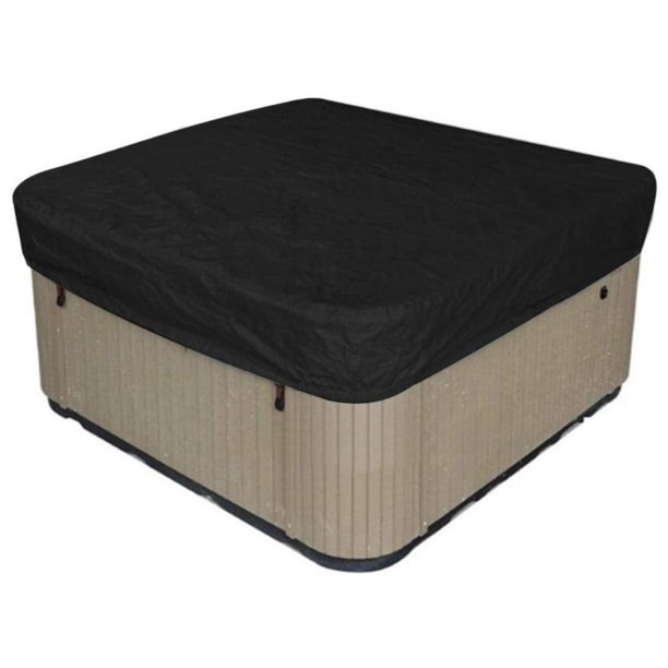 Outdoor Square Hot Tub Top Cover SPA Pool Dust Waterproof and Sunproof