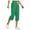 Green2, variant on Kovlvoll Capri Pants for Women Plus Size Cotton Linen Casual Pant Wide Leg High Waist Drawstring Trousers with Pockets