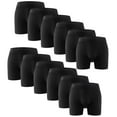 thumbnail image 4 of 12PK Mens Boxer Briefs Breathable Tagless Underwear Soft Comfort Flex Waistband, 4 of 9