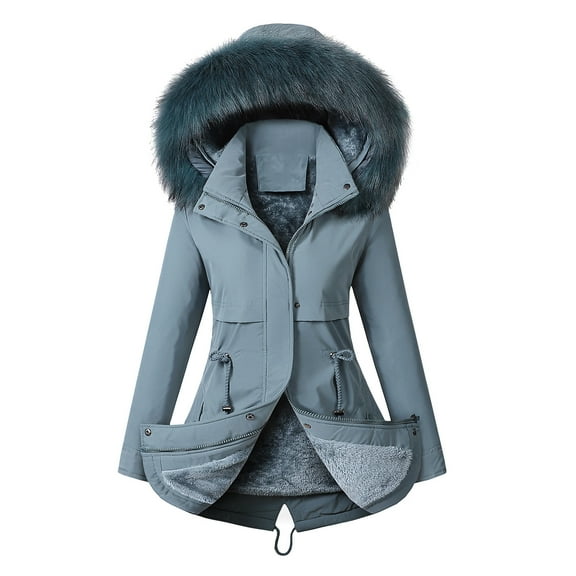 Bigersell Women's Cardigan Sweaters Fall Cardigan Fashion Women Solid Hooded Collar Fall Cardigan Down Jacket Outerwear Padded Coat Open Cardigans Women