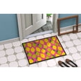 thumbnail image 4 of Carolines Treasures BB5143MAT Lemons and Limes on Pink Doormat 18x27 27"L x 18"W multicolor, 4 of 4