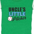 thumbnail image 4 of Inktastic Baseball Uncles Little Pitcher Boys Baby Bodysuit, 4 of 5