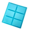 thumbnail image 2 of Gummy Mold Cake Craft Rectangle Soap Silicone Homemade 6-Cavity Mould Making Diy Cake Mould, 2 of 4