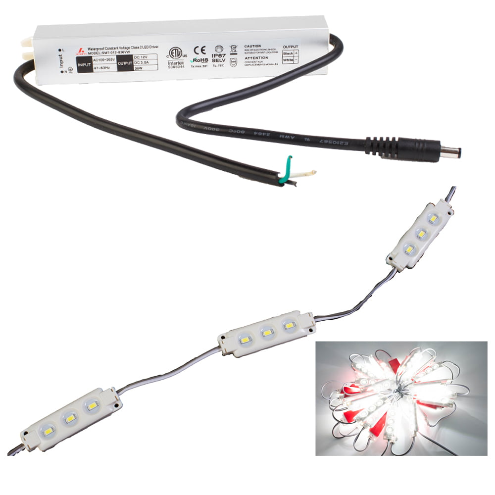 20ft convenient store walk in cooler LED light with UL IP67 waterproof power 