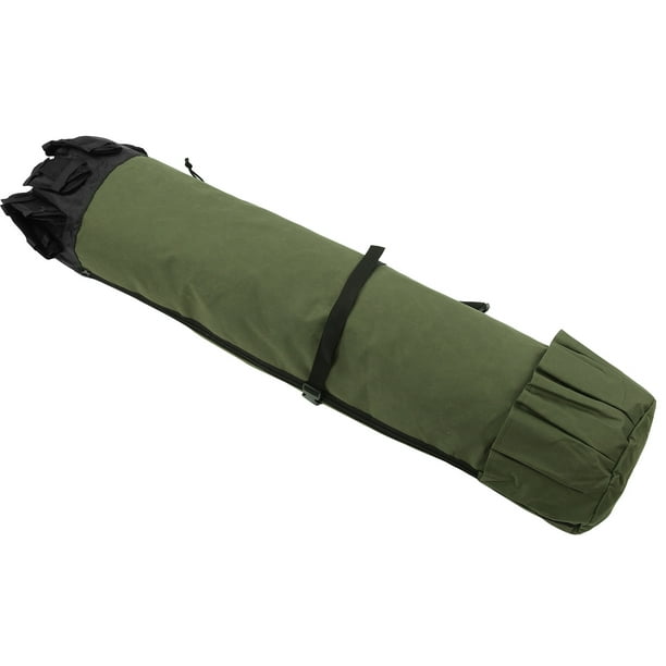 Fishing Tackle Bag, Fishing Rod Carrier Corrosion-resistance For Fishing  For Outdoor Vert Militaire 