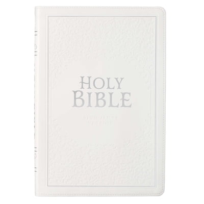 Pre-Owned KJV Thinline White Wedding Bible (Leather Bound) 164272467X 9781642724677
