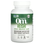 Om - Reishi Mushroom Superfood Daily Boost 2000 mg. - 90 Vegetarian Capsules