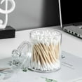 thumbnail image 4 of Cotton Ball and Swab Organizer Holder Container Acrylic Makeup Brush Holder W νё J6Q8, 4 of 8