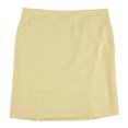 thumbnail image 1 of Tahari Jupe Crayon Unie pour Femmes, Jaune, 14, 1 of 2
