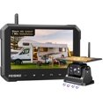 thumbnail image 1 of Magnetic Solar Wireless Backup Camera for Truck, 5 Inch No-Drill Installation RV Backup Camera, 1080P Rear View Camera 150&deg; Wide Angle, 24hrs Bat, 1 of 7