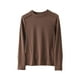 thumbnail image 2 of HongQid Women Long Sleeve Thermal Shirt Fleece Lined Undershirt Soft Base Layer Tops for Women Cold Weather, 2 of 3
