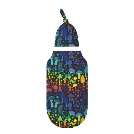 

Lukts Magical Mushrooms and Flowers Cap Hat for Men/Women Unstructured/Cotton