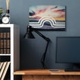 thumbnail image 2 of Stupell Industries Sunset Cloud Landscape White Arch Line Abstract Canvas Wall Art by Daphne Polselli, 2 of 6