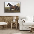 thumbnail image 3 of Stupell Industries Rustic Lodge Stallion in Marshland Gray Floating Frame Canvas Art, 31 x 21, by Creative Studio, 3 of 8