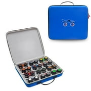 T2BTHRS Hard EVA Case for Hot Wheels Monster Trucks Ultimate Chaos! Diecast Car 12-Pack,Monster Jam, Official 12-Pack of 1:64 Scale Die-Cast Monster Trucks