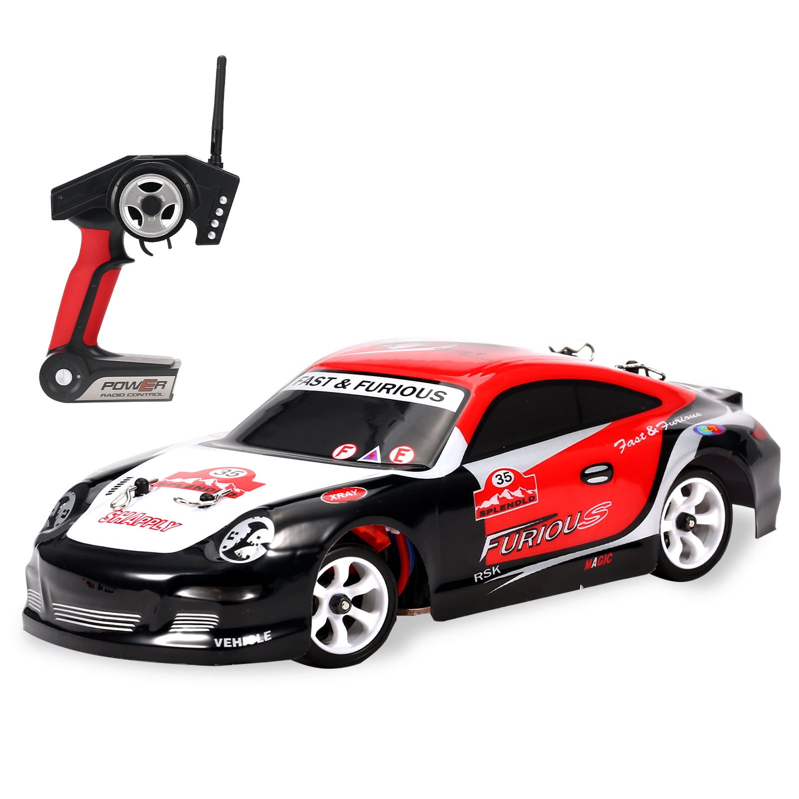 30KM/H High Speed Remote Control Drift Car 4WD RC Racing Car Off-road RTR Truck 