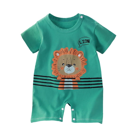 Akiihool Newborn Long Sleeve Onesies Boy Unisex Babies' Long-Sleeve Cotton Bodysuits (Green,0-3 Months)