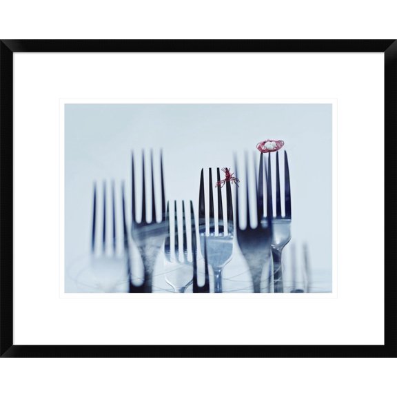 Global Gallery Dina Belenko 'Forkwood' Framed Wall Art