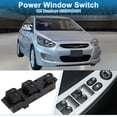 thumbnail image 2 of Interruptor de ventana eléctrica Unique Bargains No.935701R101 para el lado del conductor delantero izquierdo para Hyundai Accent 2012-2017 Negro, 2 of 7