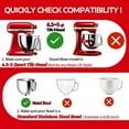 thumbnail image 3 of Professional Splash Protector For Kitchen Stand Mixer Use Family Baking Essential Accessory Scratch Resistant Cover, 3 of 8