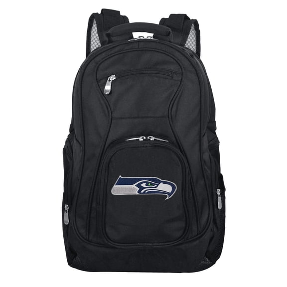 MOJO Black Seattle Seahawks Premium Laptop Backpack