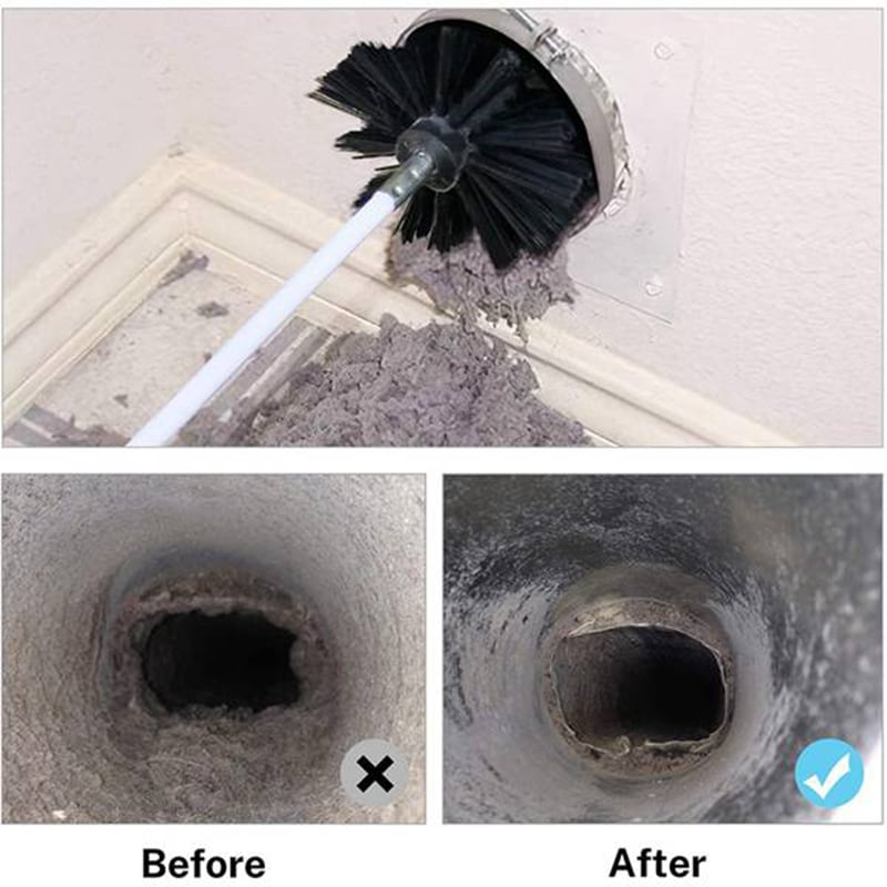 Chimney Cleaner Brush Clean Rotary Sweep System Fireplace Kit Rod Tool Set Home Chimney Cleaner Brush Clean Rotary Sweep System Fireplace Kit Rod Tool Set Home
