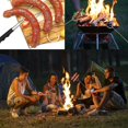 thumbnail image 5 of fourchettes Barbecue, 5 Fourchettes De Barbecue Extensible 34" Brochettes Pour Barbecue Avec Poigne En Plastique, Btons Rtir La Guimauve Pour F, 5 of 5