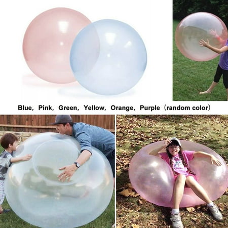 Bubble Balloon Transparent Bounce Inflatable Funny Toy Ball Inflatable Balls for Outdoor Indoor