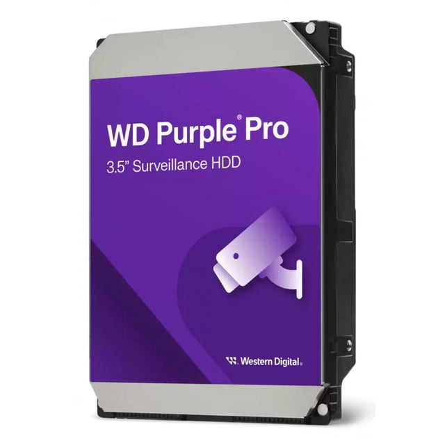 Disco Duro para Videovigilancia Western Digital WD Purple Pro 3.5", 12TB, SATA III, 6 Gbit/s, 7200RPM, 512MB Caché