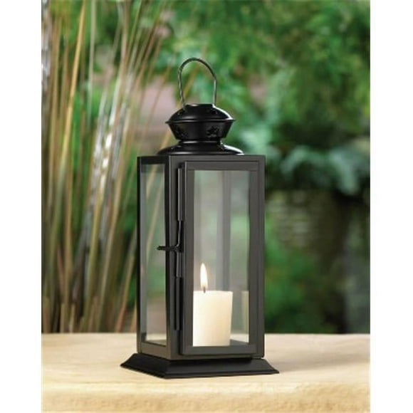 Zingz & Thingz 57071039 Tall Black Starlight Candle Lantern