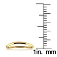 thumbnail image 5 of SuperJeweler 10K Yellow Gold 1.5MM Comfort Fit Curved Wave Thumb Ring For Women and Men, 5 of 7