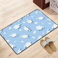 thumbnail image 2 of ZICANCN Sheep Clouds Background Area Rugs Doormat , Facecloth Non-Slip Floor Mat Rug for Living Room Kitchen Sink Area Indoor Outdoor Entrance 72"x48", 2 of 9