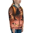thumbnail image 5 of Pofeuu Colorful Cake Ice Cream Print Teenage Zipper Hoodie Sweatshirts Hooded Casual Jackets With Pocket For Boys Girls-Medium, 5 of 6