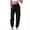Black, variant on Women's Travel Pants with Stretch Fabric Casual Stretchy Cargo Pants Fishing Camping Travel Work Pant with Pockets