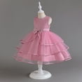 thumbnail image 4 of Godderr Kids Baby Girls Dresses Flower Girl Dresses for Wedding Girls Sequin Dress Tulle Dress Girls Wedding Guest Dress Girls Tutu Dress Party Dresses for Toddlers Girls Birthday Dress for 2-10Y, 4 of 7