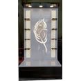 thumbnail image 2 of Pooja Mandir / Designer Wooden Temple With LED Lights / Mandir For Home & Office / Temple For Home / Modern Style Pooja Chowki For God Idols, 2 of 3