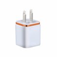 thumbnail image 1 of HEVIRGO Portable Dual USB Ports Quick Charging Wall Charger Mobile Phone Power Adapter, 1 of 10