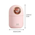 thumbnail image 2 of Hgallory Cute Pet Household Aroma Diffusers with Lights, 300ml Mini USB Desktop Aromatherapy Oil Diffuser, Mute Portable Hydrating Spray Humidifiers for Bedroom, 1PC, White, 3.4"x3.4"x5.3", 2 of 9