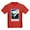 Red, variant on CafePress - Canada Travel Poster 6 Kids Dark T Shirt - Dark T-Shirt Kids XS-XL