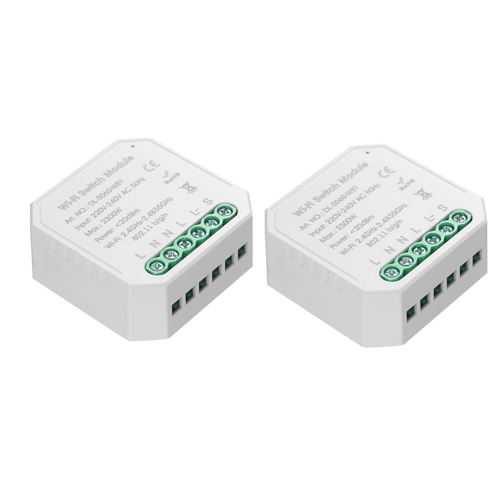 Tuya MINI DIY One Way Smart Switch Small Body APP Remote Control WiFi