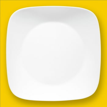 Corelle 10.5" Square Pure White Plate