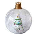thumbnail image 2 of Yanzu3 2024 Inflatable Christmas Decoration Ball, 60cm Outdoor PVC Christmas Tree Decor, Inflatable Christmas Balls for Holiday Yard & Tree Decorations, 2 of 8