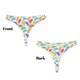 thumbnail image 3 of Fotbe Colored Armadillos Tanga Sin Costuras para Mujer con Estampado – Panties Invisibles, Transpirables y Cómodos para Uso Diario-XX-Large, 3 of 6