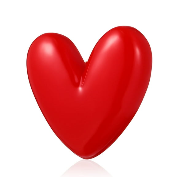 ibasenice Rhinestone Heart Brooch Brooches for Women Red Resin 1Set Elegant Design for Bouquet Dress Hats