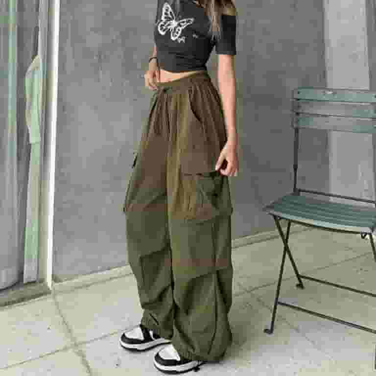 Casual Solid Pocket Loose High Waist Wide Leg Solid Color Bottoms(10 Colors) Casual Solid Pocket Loose High Waist Wide Leg Solid Color Bottoms(10 Colors)