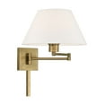 thumbnail image 4 of Livex Lighting - 1 Light Swing Arm Wall Sconce-Bronze/Antique Brass Finish, 4 of 7