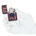 thumbnail image 6 of Zippo Patriotic Flame Design Navy Matte Pocket Lighter, 6 of 6
