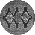 thumbnail image 1 of Ahgly Company Indoor Round Persian Gray Traditional Area Rugs, 6' Round, 1 of 1