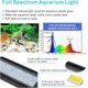 thumbnail image 4 of 15W Lampe LED Aquarium, 40-47cm Rampe LED avec Minuterie, Dimmable, Support reglable, pour Eclairage(Blanc, Bleu, Rouge), 4 of 5
